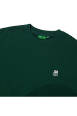 Reverse Bear Patch Crewneck_Green (6684839510134)