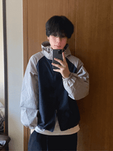 アウト レグラン フード付き ウィンドジャケット ウィンドブレーカー