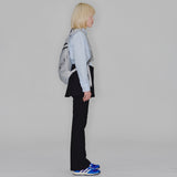 HYBRID MESSENGER BAG (SILVER)