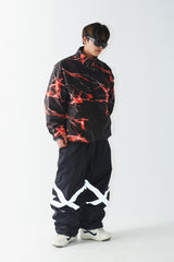 ワイドジャケット/BSR2223FWJK054 DSXBR WIDE JACKET RED THUNDER