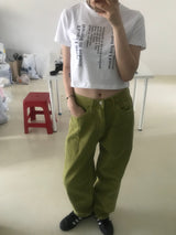 ハリボーコットンパンツ