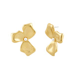 TRIPLE GOLD EARRING (6605689487478)