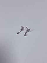 star drop earrings