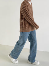 デニムカーペンダーパンツ