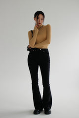 no.106 コットンブーツカットパンツ / no.106 Cotton Bootcut Pants (2color)