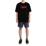 ベーシックロゴTシャツ / BASIC LOGO TEE black/red