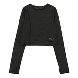 シースルーインターロックロングスリーブTシャツ