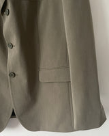 French 3 button set up blazer