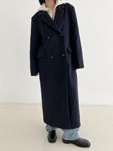 アルファウールロングコート/Alpha Wool Long Coat (2color)