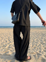 パーフェクトリネンデニムパンツ / PERFECT LINEN DENIM PANTS(2COLOR)