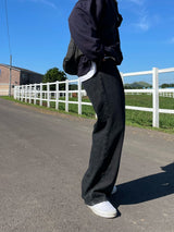 カバーツートンルーズフィットフーディ―/COVER TWO TONE LOOSEFIT HOODY