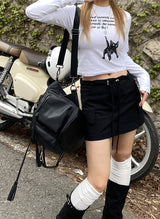 ヒップキャットスリムTシャツ / Hip Cat Slim T-shirt