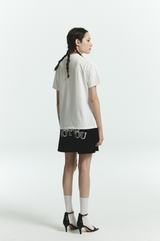 ミャオウパンチウーメンフィットTシャツ / [IBB22WT01WH] MEOW PUNCH WOMEN FIT T-SHIRTS