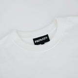GLITTER LOGO T-SHIRT - WHITE