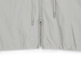  HALF ZIP-UP JUMPER_LIGHT GRAY