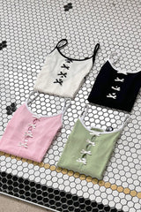 ribbon sleeveless (4color)