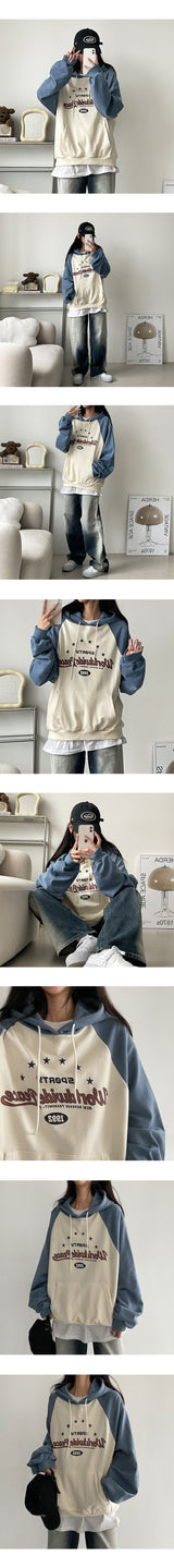 Finns Raglan Oversized Fit Zuri Hoodie