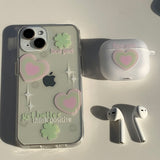 Heart Clover Phone Case
