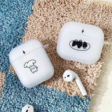 トクシラビットAirPodsケース / Tokshi Rabbit AirPod Case_Matt