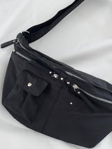 Zip pocket fanny bag