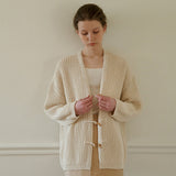 ダッフルドロップカーディガン/Duffel drop cardigan