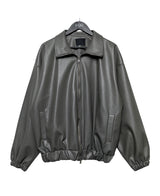 （UNISEX）ネブハイネックレザーブルゾン