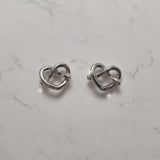 Pretzel Piercing - Silver