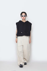 ビゾスナップワイドパンツ / Bizo Snap Wide Pants