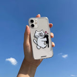 エディラブフォーキッテンジェリハードケース / eddy love for kitten jelly hard case