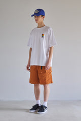 マルチポケットクロップドパンツ/Multi Pocket Cropped Pants (Brick)