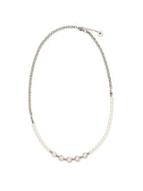 パールサージカルネックレス / PEARL SURGICAL NECKLACE SILVER