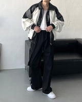 90's コーティングレザージャンパー / 90's Coating Leather Jumper (2 colors)