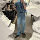 アクラインデニムシャツ (blue)
