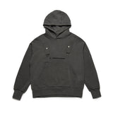 Double Pocket Vest Hood Black 0187 (4644361764982)