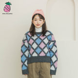 DIAMOND CHAIN SWEATER (6627438985334)