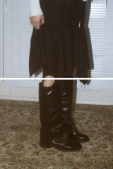 シャーリングブーツカットブーツ