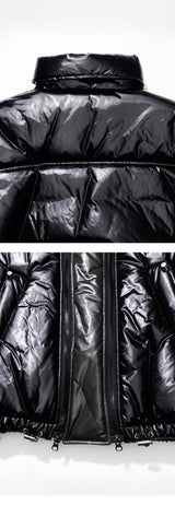 ユニセックスジップダックダウンパディング