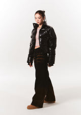coduroy gradation pt - black