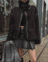 [MADE/UNISEX] ダブルバックルハイネックマスタング