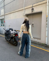 (Unisex) パントンデニムパンツ