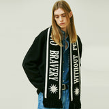 WFTB PAISLEY FOOTBALL MUFFLER BLACK