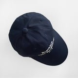 Brooklyn Blue Bookshop Ball Cap (Midnight Blue) (6602771759222)