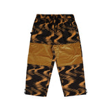ウェーブベルベットスーパーワイドボックスパンツ / BSR2223FWPT015 ZGZG WAVE VELVET SUPER WIDE BOX PANTS GOLD
