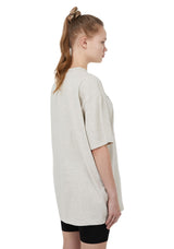 キャットガイドTシャツ/[i-ts21-008] CAT GUIDE T-SHIRT_OATMEAL
