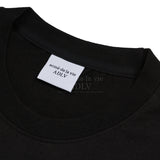 ベイビーフェイスホワイトボーイショートスリーブTシャツ ブラック
