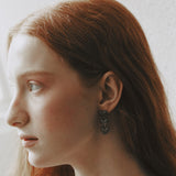 Triple Plumpy Heart Earring