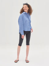 GINGHAM CHECK LONG SLEEVES SHIRT_BLUE (6580885323894)