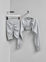 フリースボレロセット/FLEECED BOLERO SET