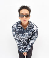 Crowd shirt ( BLACK ) (6626183479414)
