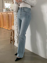 ND Semi Slim Bootcut Denim Pants